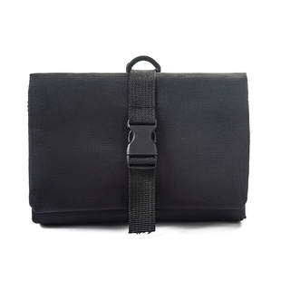 Japanese-style non-printing buckle folding wash bag hook men's and women's business travel toiletries storage bag wash bag