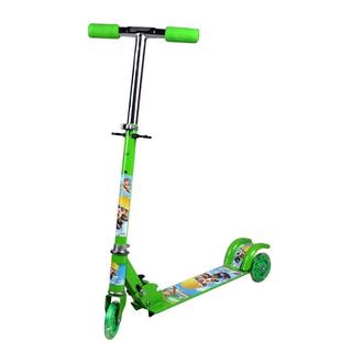 Factory Direct Flash with Light Scooter Kidsren's Scooter Full Iron Hemming Three-wheel Scooter Export