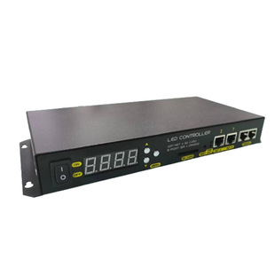 LED controller stand-alone SD card 8 ports can be online can be offline controller 8 groups of output channels
