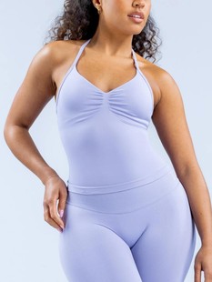 Re-engraved DFYNE Seamless Sports Yoga Vest Women's Neck Beauty Back Bra Fitness Outdoor Running Yoga Sling