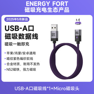 Новый PD240W зарядный магнитный кабель для передачи данных typec подходит для Xiaomi 14 быстрой зарядки PD3.1 флэш-зарядка 100WCtoC
