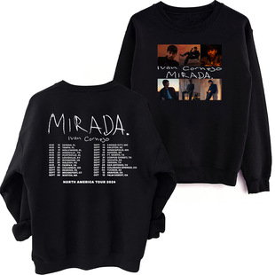 Ivan Cornejo Mirada 2024 Sweatshirt Harajuku Round Neck Long
