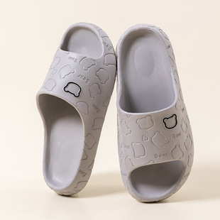 in stock wholesale non-slip thick-soled sandals and slippers men's four seasons indoor home home couple bath quick-drying sandals and slippers