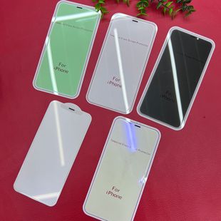 Подходит для iPhone11Pro HD матовая закаленная пленка 12Pro Edge Пылезащитная фиолетовая закаленная пленка