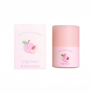 Бальзам для губ Gogo Little Bear Fruit Baby Увлажнение и увлажнение осенью и зимой