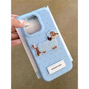 Leather Pattern Apple 14Promax Case Iphone15Pro New 13 Female 12 Soft Case 11 Apple 16 Leather Case