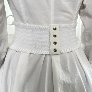 ins style women's waist seal strap wide belt lace-up body shaping fashion outerwear accessories shirt dress decorative belt