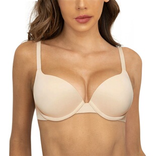 Big Sale [Ready Stock] Varsbaby Independent Station New Glossy Girls Bra Big Breast Revealing Small Women's Underwear