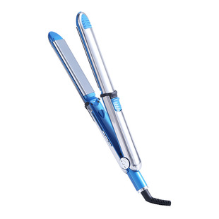 Cross-border E-commerce Curling Iron for Women with Curling and Straightening Dual-purpose Large Wave Fast Styling New Splint Curling Iron Artifact Curved