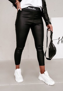 New Foreign Trade Belt Tight Pants Cross-border Women's Leather Pants High Waist Amazon Independent Station AliExpress Ankle Pants