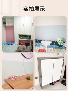 Electrostatic wall stickers do not hurt the wall waterproof moisture-proof non-adhesive anti-dirty wall stickers wall ugly protective film bedside wall stickers