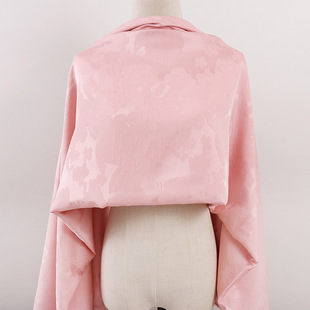 Guanle crepe Phoenix jacquard fabric spring and summer Hanfu cheongsam cardigan shirt fabric dark jacquard cloth