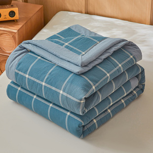 Xinjiang Pure Cotton Summer Quilt Cotton Summer Cool Quilt Air-conditioning Quilt Summer Thin Quilt Student Dormitory Single Quilt Machine Washable
