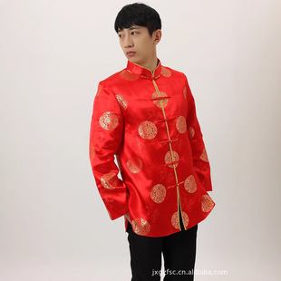 Оптовая Тан костюм Cheongsam мужчин Тан костюм M4005