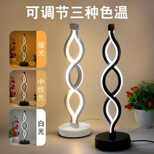 Светодиодный бар настольная лампа USB подключается к светильники с атмосферой, декоративные светильники, ночные светильники, настольные творческие светильники, прозрачные столовые лампы
