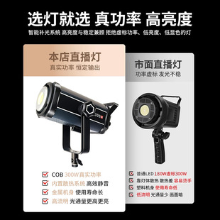 Lighting soft light photography light full 200W studio lighting three-color temperature remote control cross-border exclusive