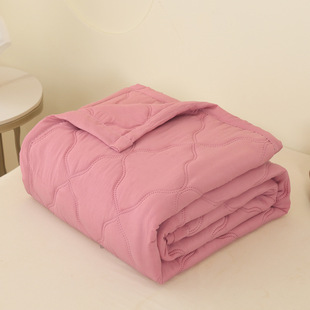 Skin-friendly sanding wash cotton summer quilt summer cool quilt simple student dormitory single air conditioning quilt thin quilt wholesale
