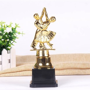 A variety of plastic small trophy student trophy children's knowledge competition dance competition award children's small trophy wholesale