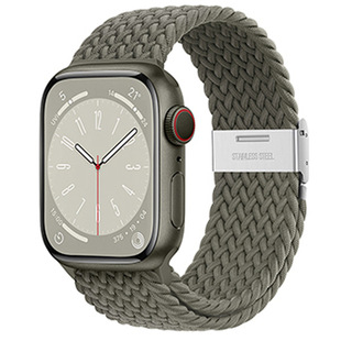 Apple Watch ремешок Регулируемая металлическая защелка нейлоновая оплетка для Apple iwatch ремешок Новый