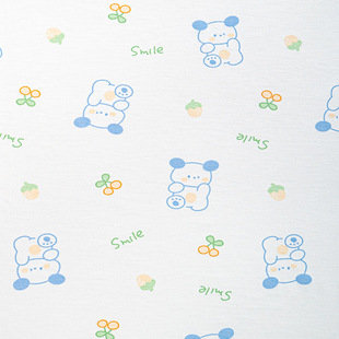 in stock Stretch Modal Jersey Dape Knitted Home Wear Underwear Fabric Cartoon Printed Modal Fabric