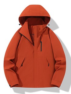 Vermilion Bird Red Charge Clothes for Men and Women Wind-proof Spring and Autumn Trendy Brand Loose Single-layer Work Jacket Outdoor Mountaineering Suit