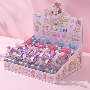 Ins Creative Cartoon PET Transparent Hand Account Tape Gift Set Children's Day Gift Girl Decorative Material Sticker