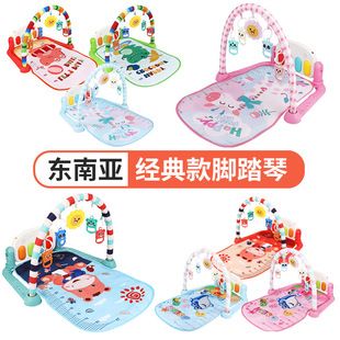 Southeast Asian Classic Baby Foot Piano Toy Newborn Baby Music Fitness Rack Foot Piano Climbing Mat
