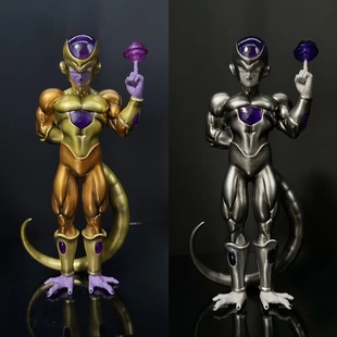 Super Saiyan nameixing gold silver Frisa combat energy technology model boxed hand office