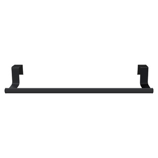 Stainless steel horizontal bar towel rack punch-free bathroom rack wall-mounted towel rack cabinet bathroom rack