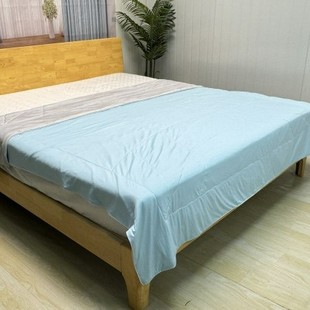 Foreign trade double-sided cold feeling quilted bomb air conditioning quilted ice silk soft skin-friendly Japanese-style double summer quilted single summer quilted