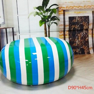 Casual Outdoor Fiberglass Seat Shopping Mall Park Leisure Chair Pebble Stool Commercial Display Public Area Seat