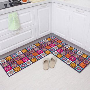 Wholesale kitchen non-slip floor mat Nordic ins kitchen mat simple door mat rectangular home carpet floor mat