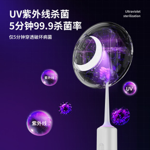Disinfection box intelligent drying electric toothbrush sterilizer UVC ultraviolet disinfection wall