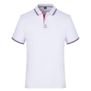 Summer polo shirt advertising shirt printed logo lapel short sleeve overalls corporate tooling polo shirt