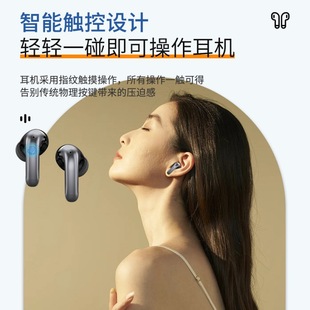 Новая беспроводная Bluetooth-гарнитура TWS Спортивное шумоподавление ANC Черная технология шумоподавление вызова гарнитура сверхдлинное время автономной работы