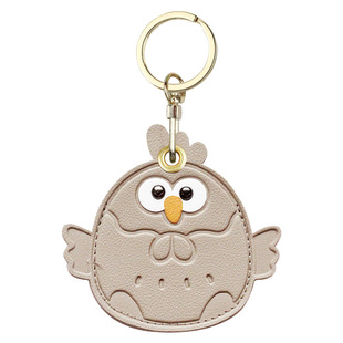 Cartoon Cute Chicken Access Card Protective Case Keychain One Direct Induction IC Creative Gift Hanging Bag Hanging