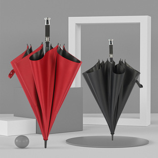Rolls-Royce Oversized Long Umbrella Double Golf Thickened Black Umbrella High-end Business Men's Gift Umbrella