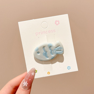 Sweet and Cute Plaid Bow Seamless Hairpin for Women, Side Bangs Clip, Ins Hairpin, Duckbill Clip Hair Accessory