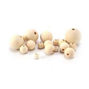 Large Hole Wooden Beads 6Mm-60Mm Handmade Beads Raw Wood Loose Beads DIY Materials Large Hole Wooden Beads Wholesale