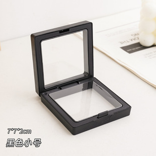 Jewelry Box Transparent PE Film Suspension Box Anti-oxidation Bracelet Necklace Storage Box Jewelry Display Rack Packaging Box