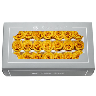 Eternal flower rose flower head diy material wholesale 2-3cm21 bouquet gift high sense dried flowers wholesale flowers