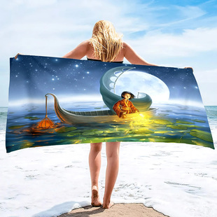 Star Beach Towel Sports Towel Microfiber Quick-Drying Swimming Blanket Yoga Fitness Bath Towel Travel Towel