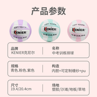 Volleyball Senior High School Entrance Examination Students Special Junior High School Students Competition Training Male and Female Primary School Children Professional Standards Soft Air Volleyball