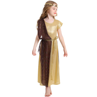 Children's Day Clothing Ancient Greek and Roman Mythology cosplay Goddess Role Playing Clothing Cleopatra Dress
