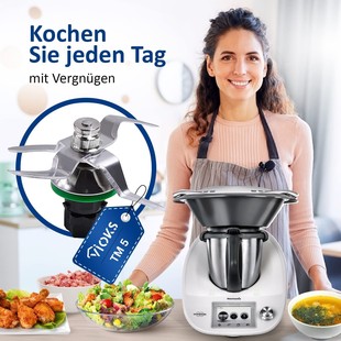 Новые принадлежности для приготовления машины Vorwer для thermomix tm5/tm6 универсальный набор ножей