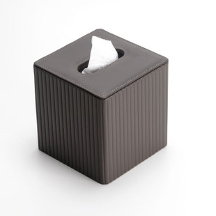 Shengrende woven tissue tube office roll paper tube household leather square tissue box factory wholesale