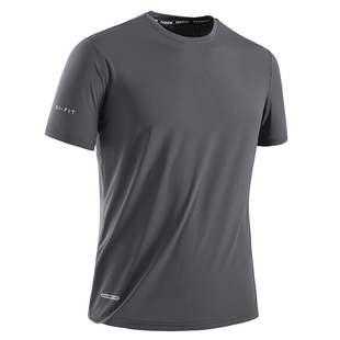 2025 New Style Breathable Ice Silk T-Shirt Men's Summer Quick-drying Short-sleeved Men's Round Neck Loose High-stretch Quick-drying Clothes