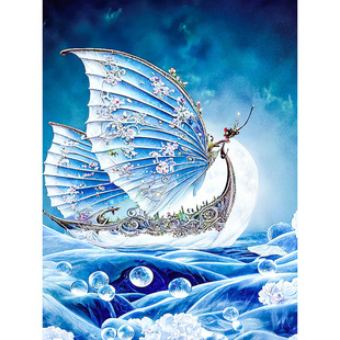 Cross-border new diamond painting landscape Diamond painting DIY round diamond/square diamond Amazon popular bedroom decorative painting