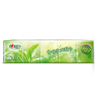 Xinxiangyin handkerchief paper tea language portable facial tissue napkin wholesale free shipping 1 piece 12 small bags