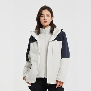 Cotton-padded jacket men's winter new thickened fleece hooded waterproof cotton-padded coat men's loose coat men's cotton-padded jacket clothes